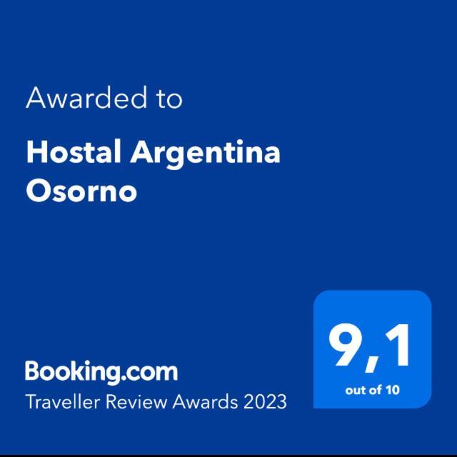 Hostal Argentina オソルノ エクステリア 写真